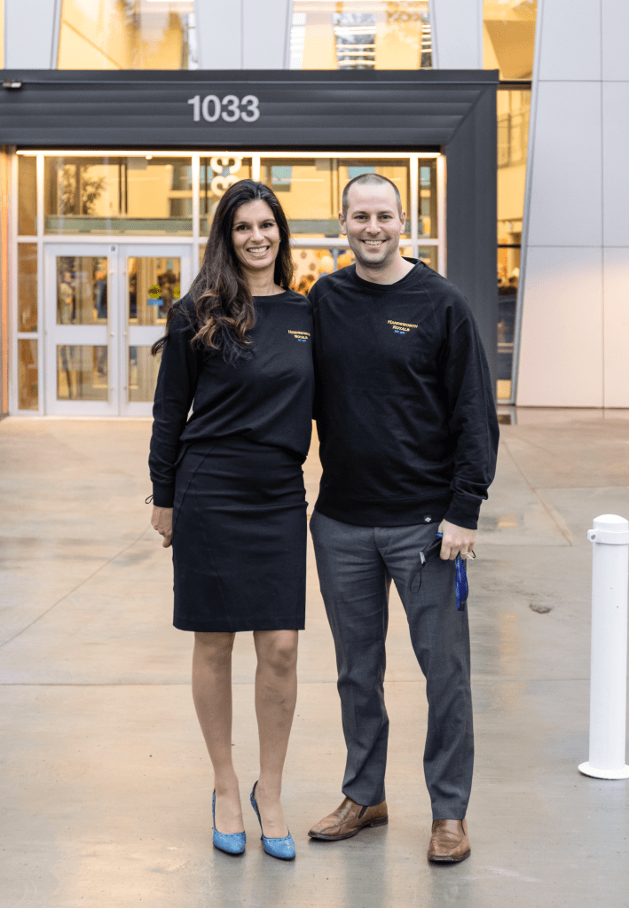 Rupi and I on opening day